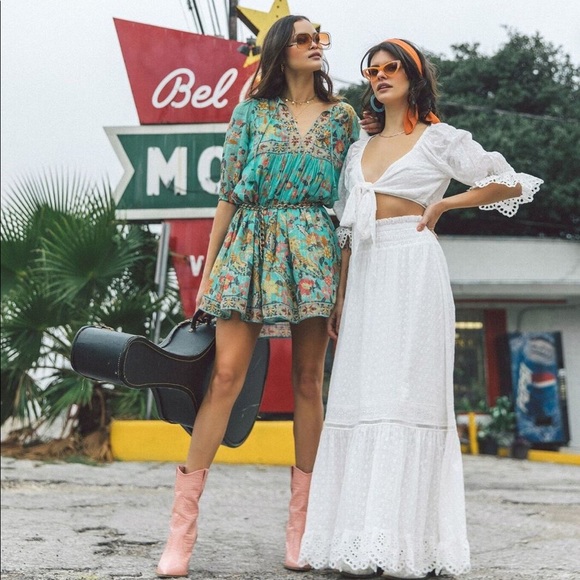 Spell | Daisy Chain Tie Top | M - Picture 5 of 14